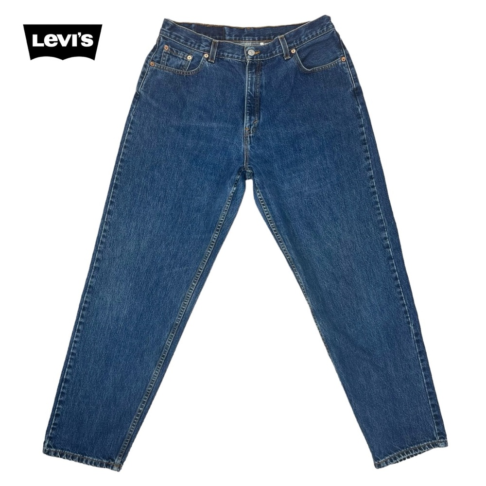 Levi’s Missy Size 16  560 Loose Fit‎ Straight Leg Blue Denim Jeans